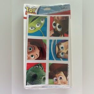 Toy Story Character Face Stickers – Hallmark / Party Express (2000s)